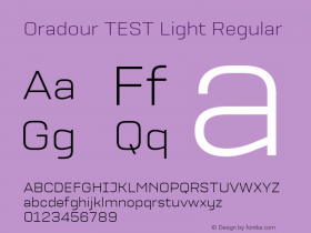 Oradour TEST Light