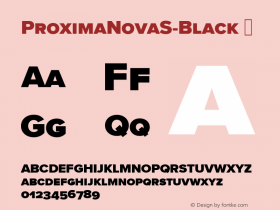 ProximaNovaS-Black