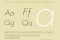 Quasimoda-ThinItalic