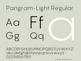 Pangram-Light