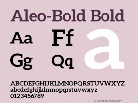 Aleo-Bold