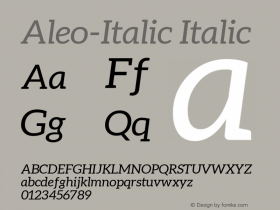 Aleo-Italic