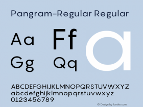 Pangram-Regular