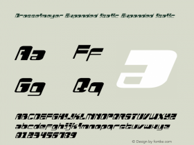 Drosselmeyer Expanded Italic