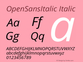 OpenSansItalic