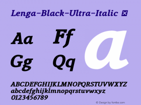 Lenga-Black-Ultra-Italic