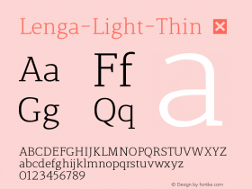 Lenga-Light-Thin