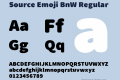 Source Emoji BnW