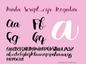 Karla Script_сyr