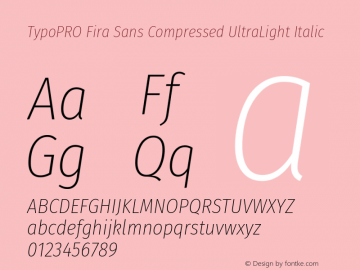 TypoPRO Fira Sans Compressed