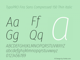 TypoPRO Fira Sans Compressed 150