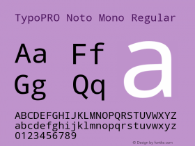 TypoPRO Noto Mono