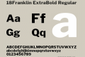 18Franklin ExtraBold