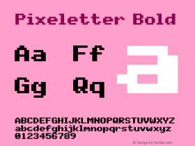 Pixeletter