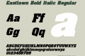 Eastlawn Bold Italic