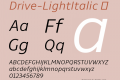 Drive-LightItalic