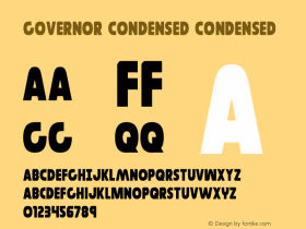 Governor Condensed