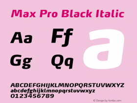 Max Pro Black