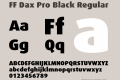 FF Dax Pro Black
