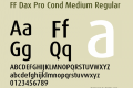 FF Dax Pro Cond Medium