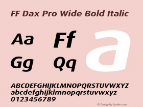 FF Dax Pro Wide
