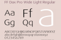 FF Dax Pro Wide Light