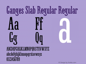 Ganges Slab Regular