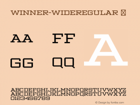 Winner-WideRegular