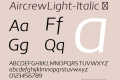AircrewLight-Italic