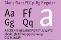 SkolarSansPECp-Rg