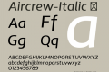 Aircrew-Italic