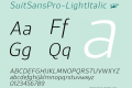 SuitSansPro-LightItalic