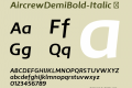 AircrewDemiBold-Italic