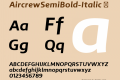 AircrewSemiBold-Italic