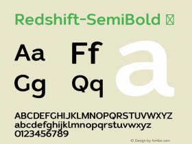 Redshift-SemiBold