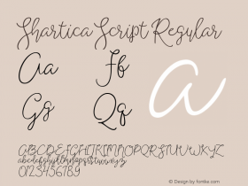 Shartica Script