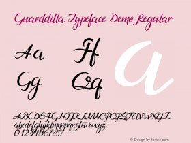 Guarddilla Typeface