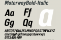 MotorwayBold-Italic