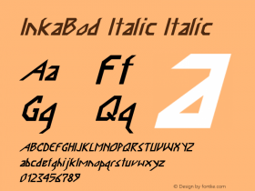 InkaBod Italic