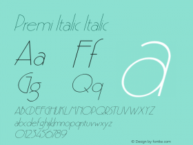 Premi Italic