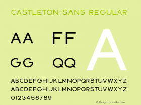 Castleton-Sans