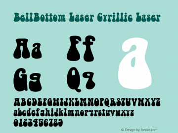 BellBottom Laser Cyrillic