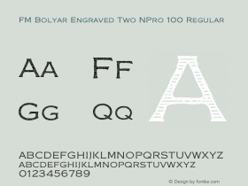 FM Bolyar Engraved Two NPro 100