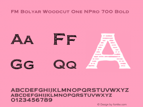 FM Bolyar Woodcut One NPro 700