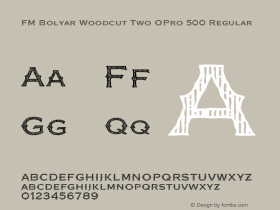 FM Bolyar Woodcut Two OPro 500