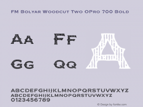 FM Bolyar Woodcut Two OPro 700