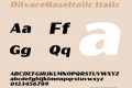 OilvareBaseItalic