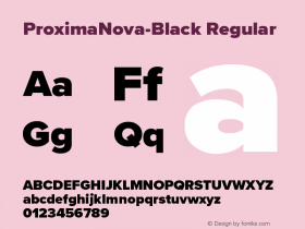 ProximaNova-Black