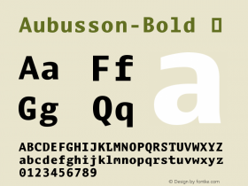 Aubusson-Bold