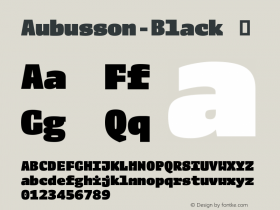 Aubusson-Black